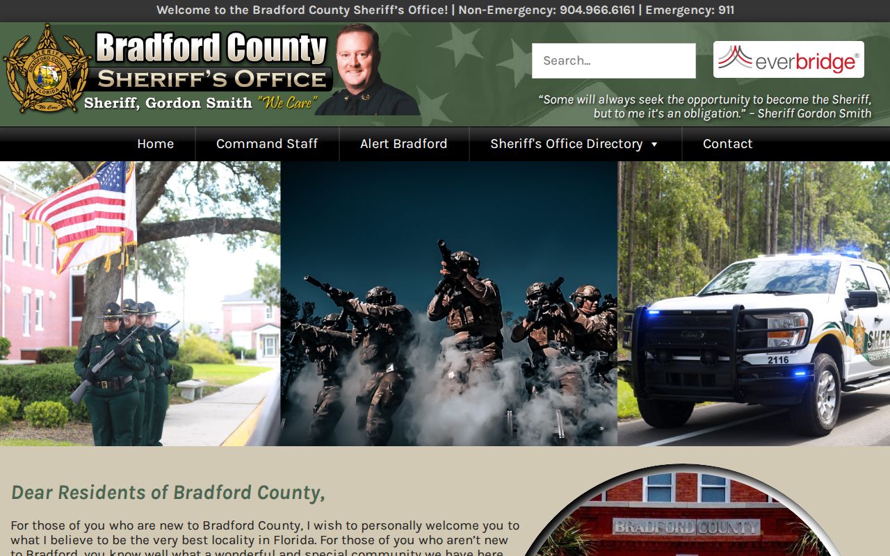 Bradford County Sheriff's Office official website